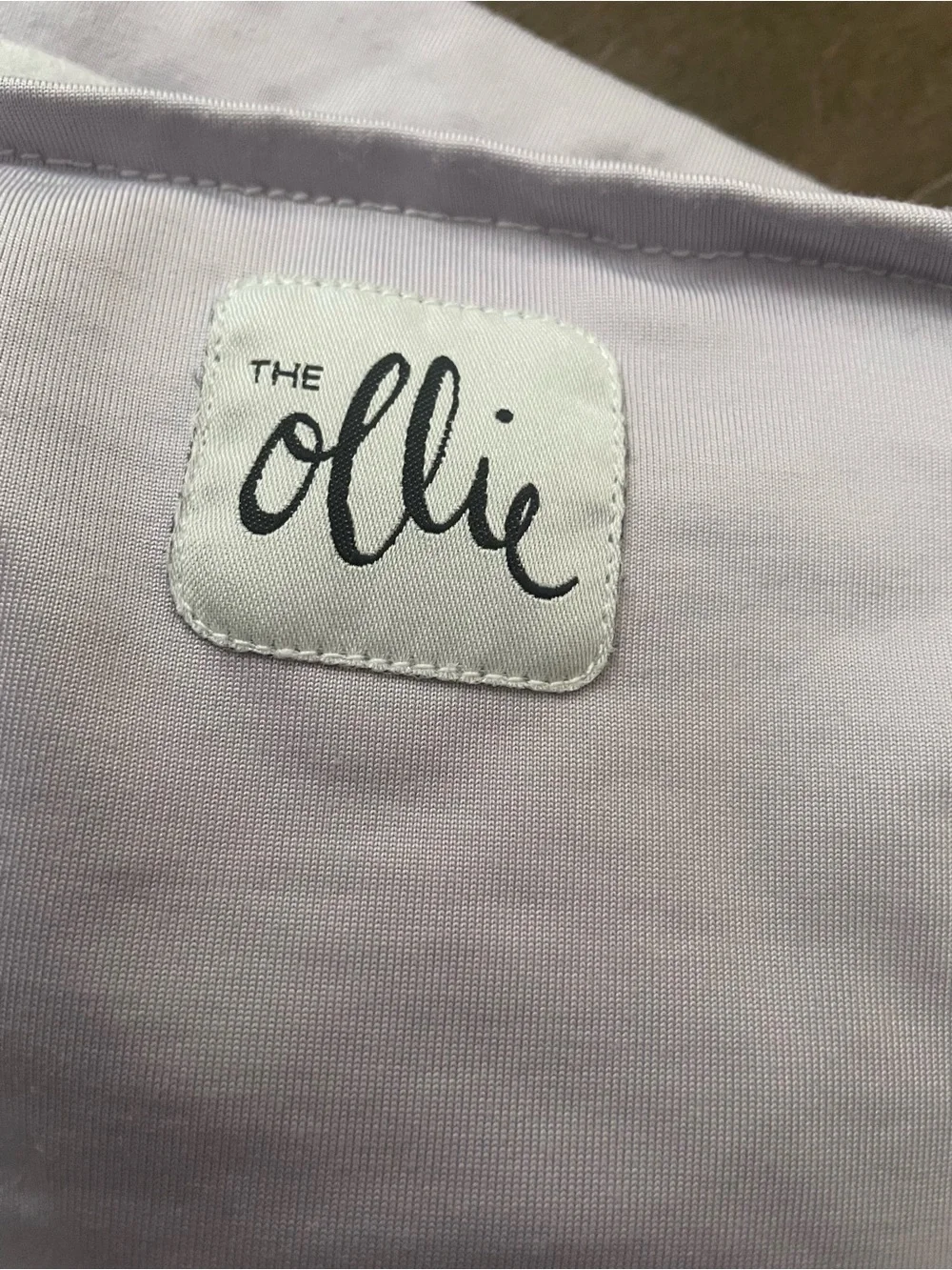 OLLIE World Swaddle One Size Lavender Preowned EXCELLENT Infant baby Wrap EUC